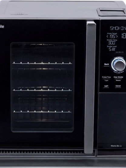 GE Profile, Smart Indoor Smoker, Black, 2025