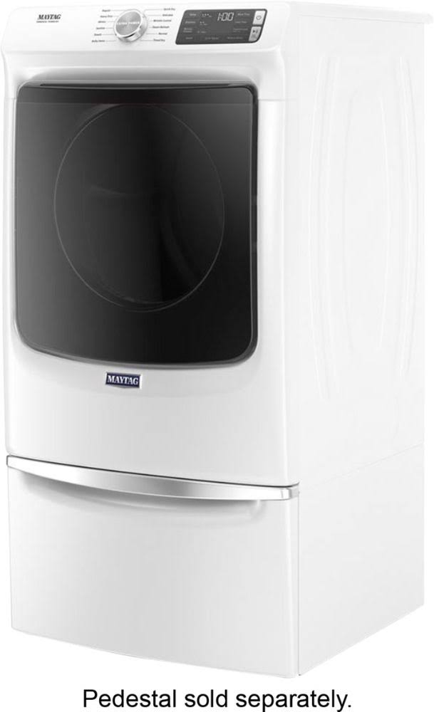 MED6630HW Front-Loading Electric Dryer, White