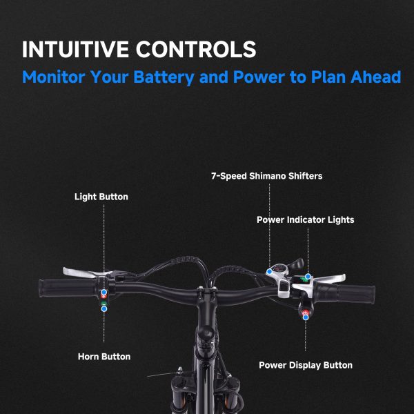 26 Inch Adult 3 Wheel Electric Tricycle with Basket, Fat Tires, 7 Speeds, 350W Powerful Motor, 36V 10Ah Removable Battery Dark Gray