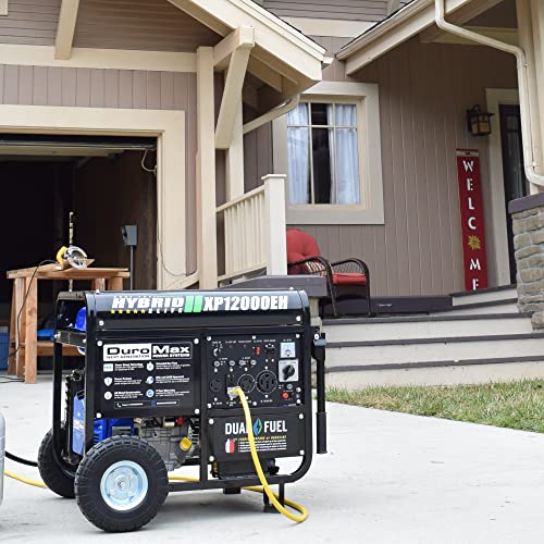 XP12000EH Dual Fuel Generator, 12, 000W Gas/Propane, 457cc 4-Stroke Engine, EPA/Carb Compliant