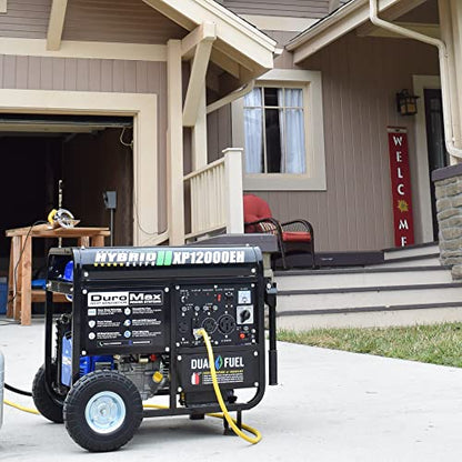XP12000EH Dual Fuel Generator, 12, 000W Gas/Propane, 457cc 4-Stroke Engine, EPA/Carb Compliant