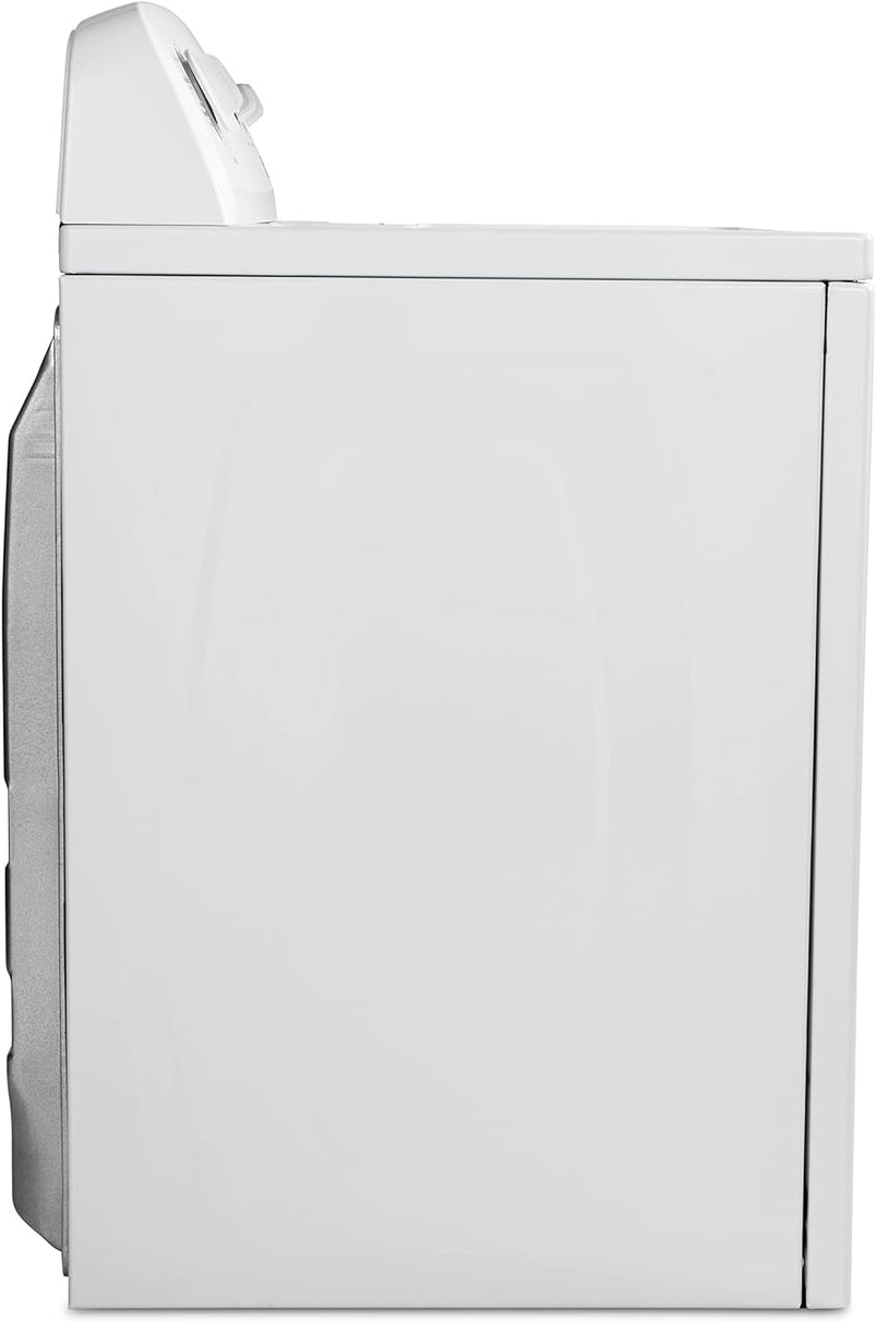 29 in Front Load Electric Dryer with Wrinkle Guard and 7.0 Cubic Ft. Total Capacity, White