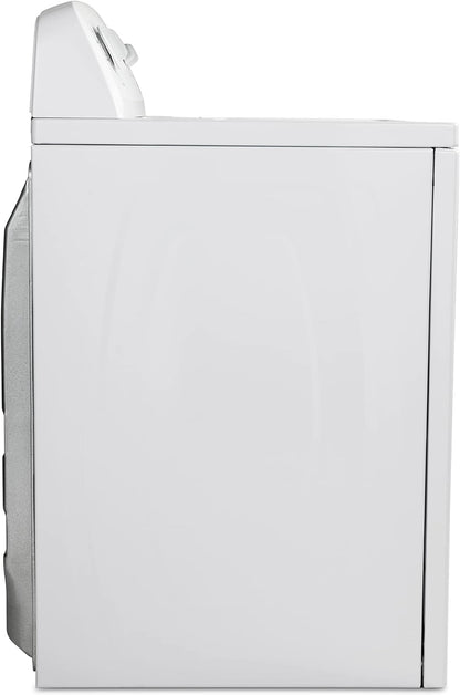 29 in Front Load Electric Dryer with Wrinkle Guard and 7.0 Cubic Ft. Total Capacity, White