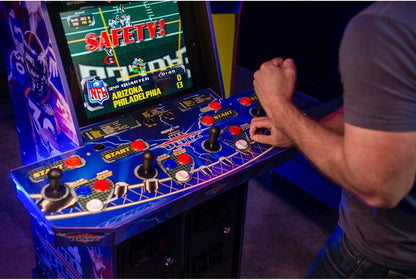 Arcade1Up, Nfl Blitz Arcade with Riser and Lit Marquee, Multi