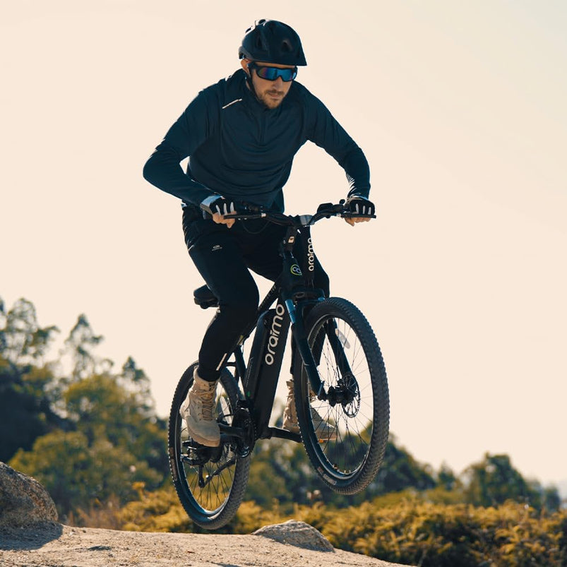 Adult Electric Bike, 350W BAFANG Motor 500W Peak, 4A 3H Fast Charging, 468Wh Li-Ion Battery, 21 Speed Gears, Air Saddle