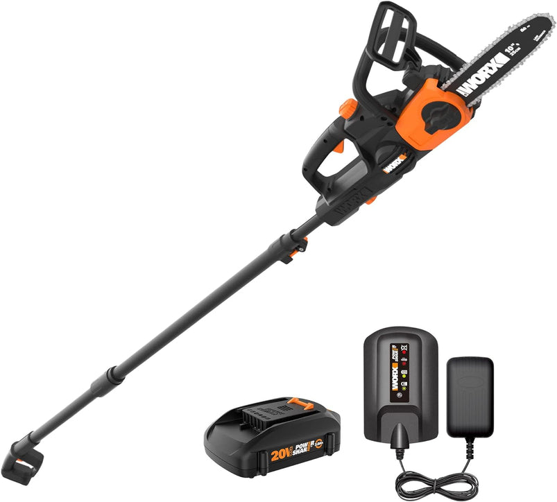 20V GT Revolution 12" 4.0Ah Cordless String Trimmer and Turbine Leaf Blower Power Share Combo Kit, WG930.3 Batteries and Charger Included