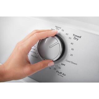 7.0 Cu. Ft. Electric Dryer, AutoDry System, Wrinkle Shieldtm, White