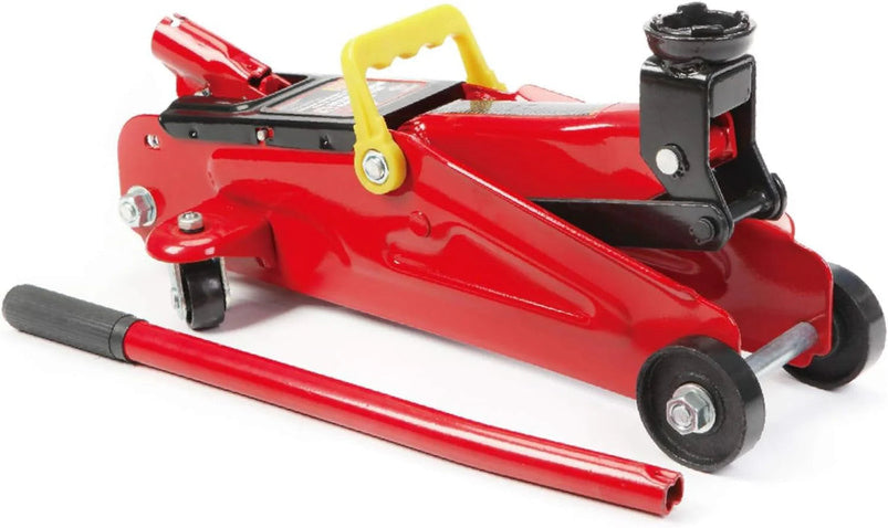 3 Ton Low Profile, Aluminum and Steel Racing Floor Jack with Dual Pistons Quick Lift Pump for Sport Utility Vehicle