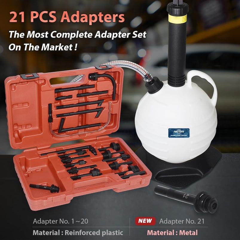 A1139HNUS Patented 12.5L Automatic Transmission Fluid Pump for Atf Filler System with 21 Pieces Taiwan-Atf Filling Adapters