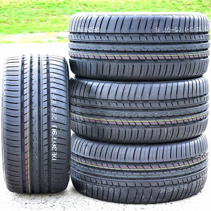4-Pack 255/35R19 ZR 96Y XL Full Season Performance Tires Fit, 2013 Audi A4 Quattro Premium Plus, 2009-14 Audi A4 Base