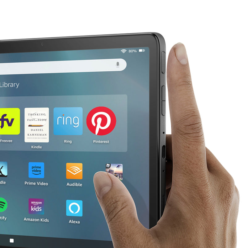 Amazon, Fire MAX 11 Tablet, Vivid 11 in Display, Octa Core Processor, 4 Gb RAM, 14 Hour Battery Life, 64 Gb, Gray