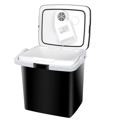 Newest Portable Iceless Thermoelectric Cooler Warmer Low Noise Car Electric Refrigerator Mini Fridge for Car Travel Trip Caming