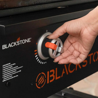28 Inch Blackstone Griddle 2080 with Hood XL Griddle Original 3-Burner Outdoor Flat Top Grill, with Blackstone Griddle Accessories, Seasoning
