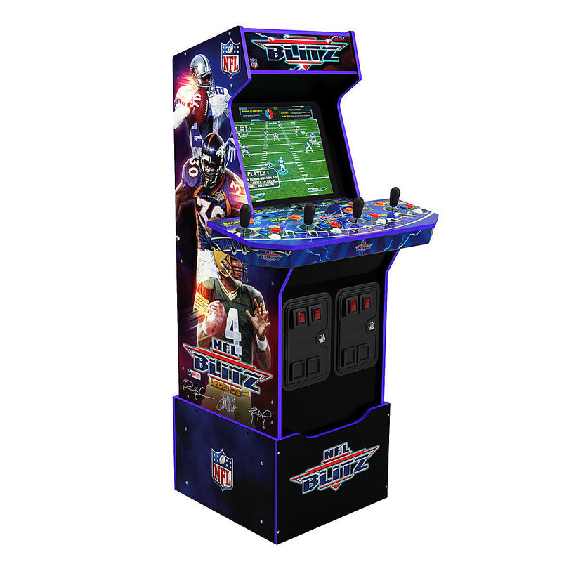 Arcade1Up, Nfl Blitz Arcade with Riser and Lit Marquee, Multi