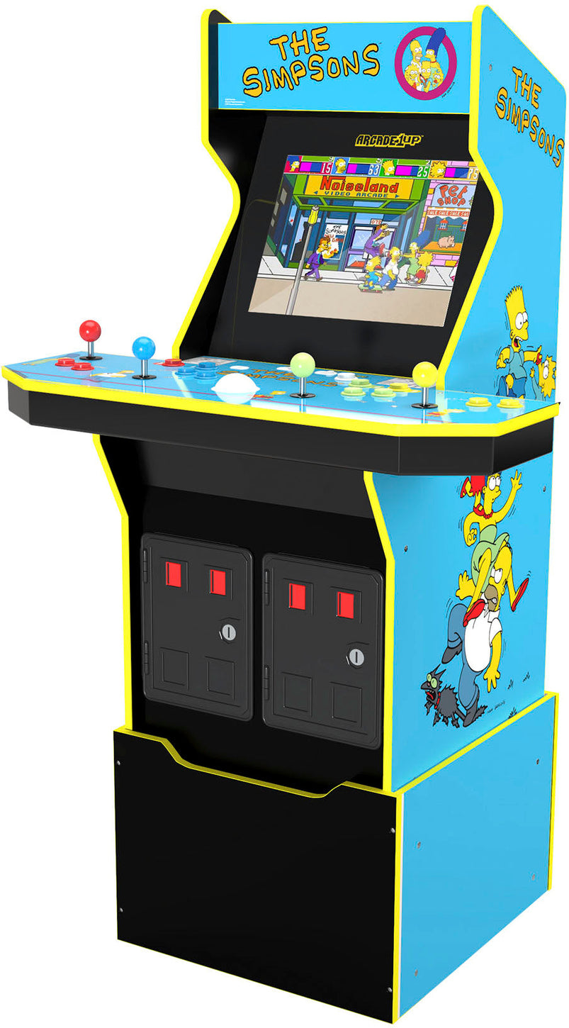 Arcade1Up, the Simpsons 30th Edition Arcade with Stool and Tin, Multi
