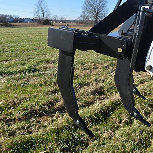 3 Shank Subsoiler Ground Ripper Fits 3 Point Tractor Cat 1 and 2 Quick Hitch Compatible