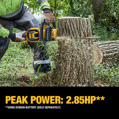60V MAX Chainsaw 18 in Brushless Cordless Kit DCCS672X1 from