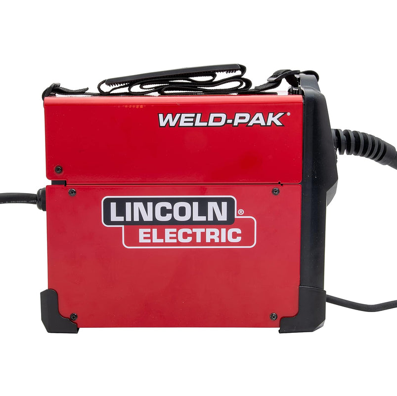90i Fc Flux Core Wire Feed Weld-Pak Welder, 120V Welding Machine, Portable W/Shoulder Strap, Protective Metal Case, Small Jobs, K5255-1
