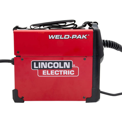 90i Fc Flux Core Wire Feed Weld-Pak Welder, 120V Welding Machine, Portable W/Shoulder Strap, Protective Metal Case, Small Jobs, K5255-1