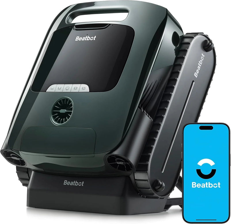 Beatbot Aquasense 2 Pro Cordless Pool Vacuum Robot, Unmatched 5-in-1 Cleaning, Surface Parking, Skims Water Surface with App Control