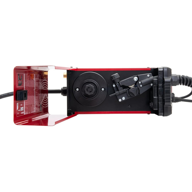 90i Fc Flux Core Wire Feed Weld-Pak Welder, 120V Welding Machine, Portable W/Shoulder Strap, Protective Metal Case, Small Jobs, K5255-1