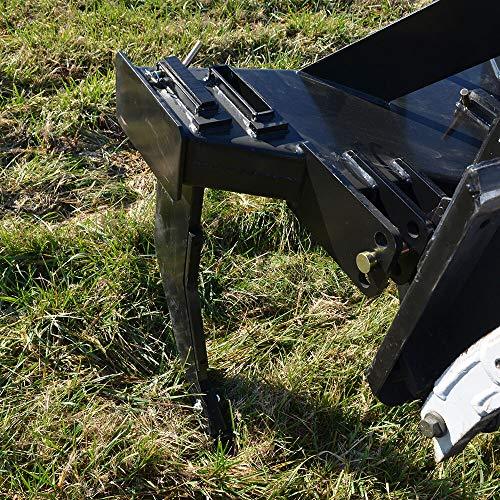 3 Shank Subsoiler Ground Ripper Fits 3 Point Tractor Cat 1 and 2 Quick Hitch Compatible