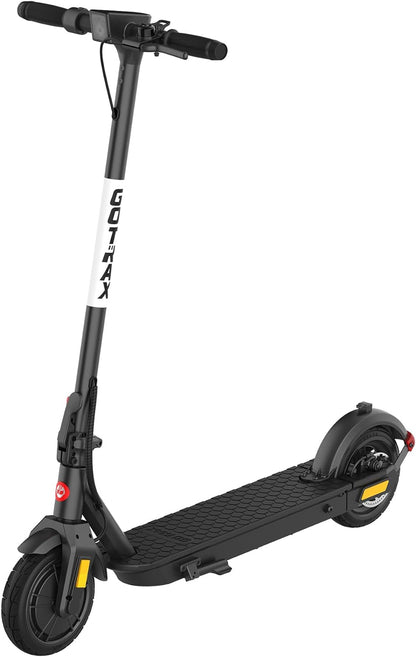 Adult Electric Scooter, 8.5 Inch Pneumatic Tires, MAX Range 14/18 Miles, MAX Speed 15.5/18 MPH, Powered by 300 Watt Motor