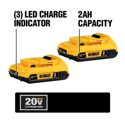20V MAX 10-Tool Combo Kit DCK1020D2 with Batteries and Charger