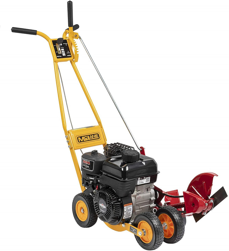 101-5.5GT-7Gas Powered Lawn Edger, 5.50 Gross Torque/3.5 HP B and S Engine 7 Wheels
