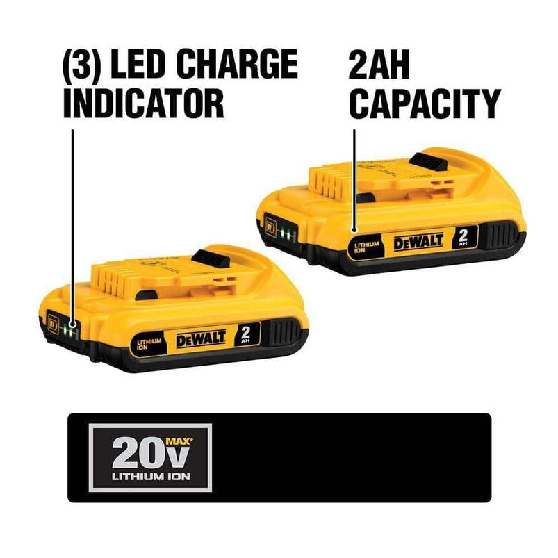 20V MAX 10-Tool Combo Kit DCK1020D2 with Batteries and Charger