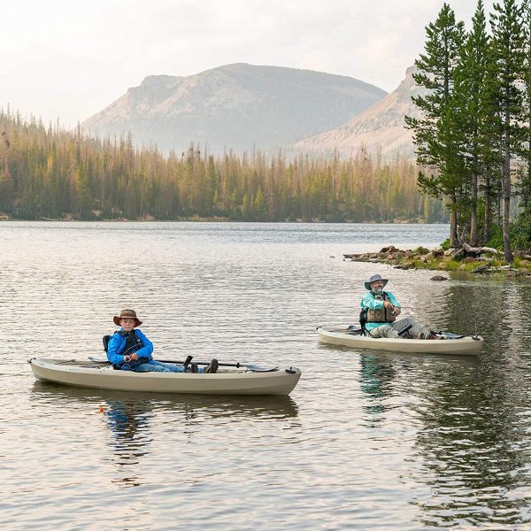 Lifetime 90806 Tamarack Angler 100 Fishing Kayak C 2 Pack Paddles Included