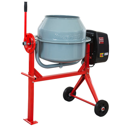 67007 Cement Mixer 4cu Ft 500W Portable Electric Concrete Mortar