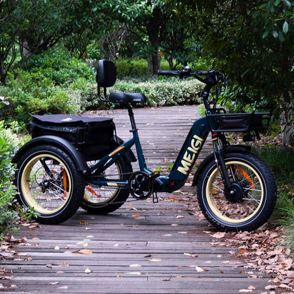 Silverado 20 48V/14Ah 750W Foldable Fat Tire Electric Trike, 330LBS 96817362