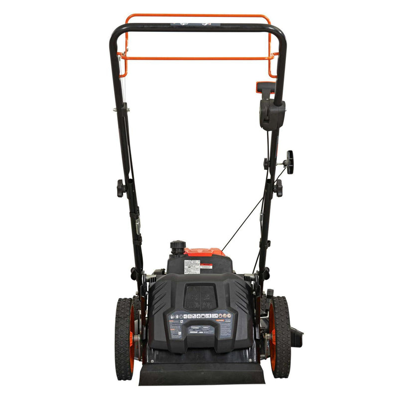 YG2860 22 in 201cc 3-in-1 Gas Self-Propelled Lawn Mower with Cvt and High Wheels