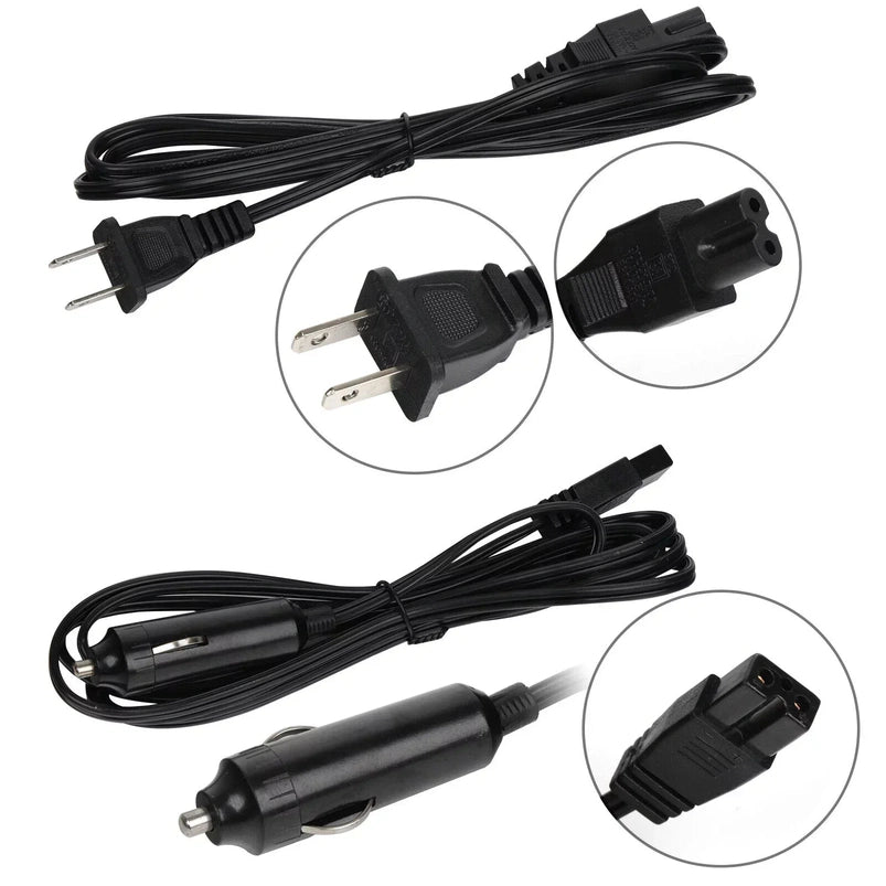 Newest Portable Iceless Thermoelectric Cooler Warmer Low Noise Car Electric Refrigerator Mini Fridge for Car Travel Trip Caming