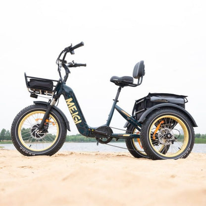 Silverado 20 48V/14Ah 750W Foldable Fat Tire Electric Trike, 330LBS 96817362