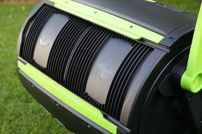 65-Gallon Compost Tumbler and Cart Combo