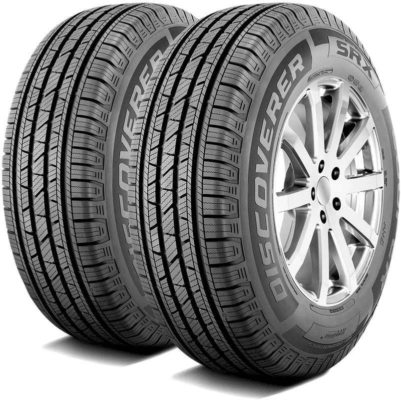 Pair of 2 Two Cooper Discoverer Srx 265/70R16 112T As a/S All Season Tires Fits, 2015 Toyota Tacoma Trd Pro, 2000-06 Toyota Tundra SR5