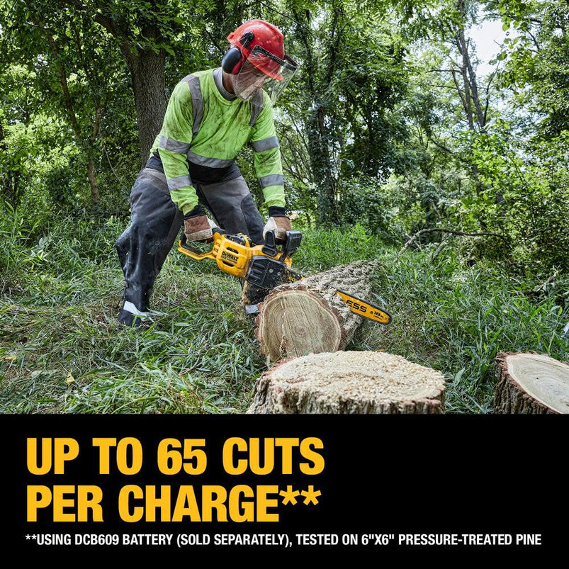 60V MAX Chainsaw 18 in Brushless Cordless Kit DCCS672X1 from