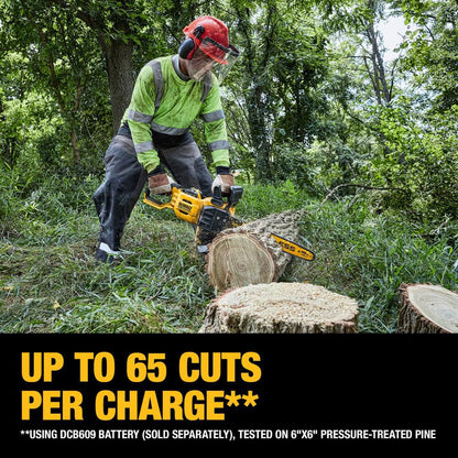 60V MAX Chainsaw 18 in Brushless Cordless Kit DCCS672X1 from