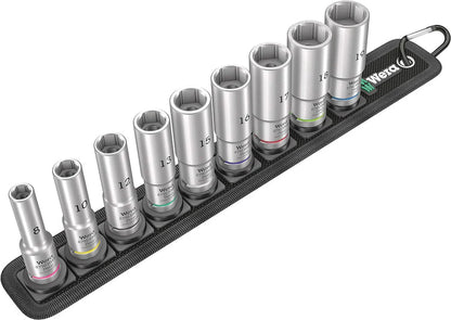 5003594001 8100 Sb 2 Zyklop 3/8" Metric Ratchet Set Piece of 43
