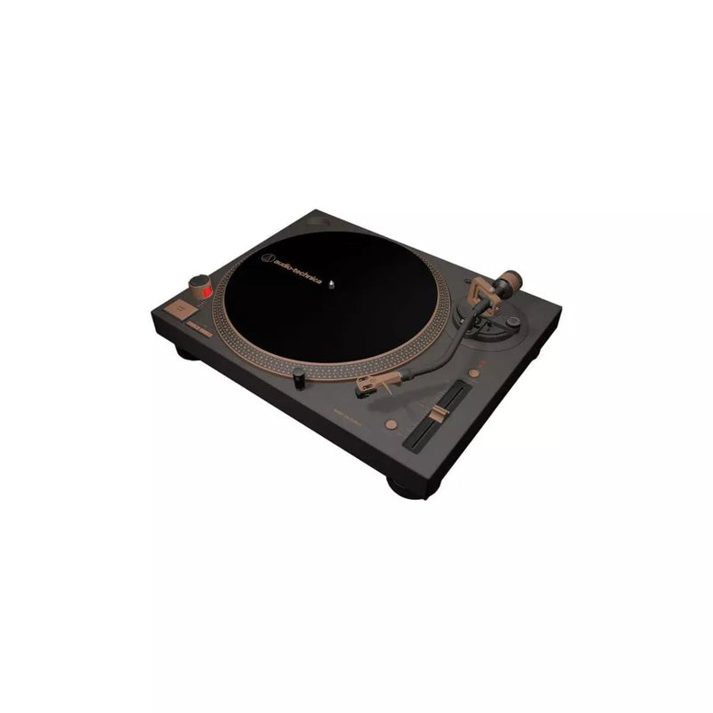 Audio Technica At-LP120XUSB-Bz Direct Drive USB Turntable, Bronze, 3-Speed, Built-in Preamp, Vinyl to Digital Conversion