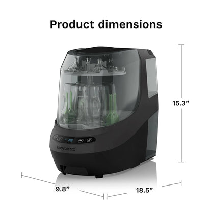 Baby Bottle Washer Pro, Baby Bottle Washer, Sterilizer Plus Dryer, All in One Machine Cleans Bottles, Pump Parts, and Sippy Cups -