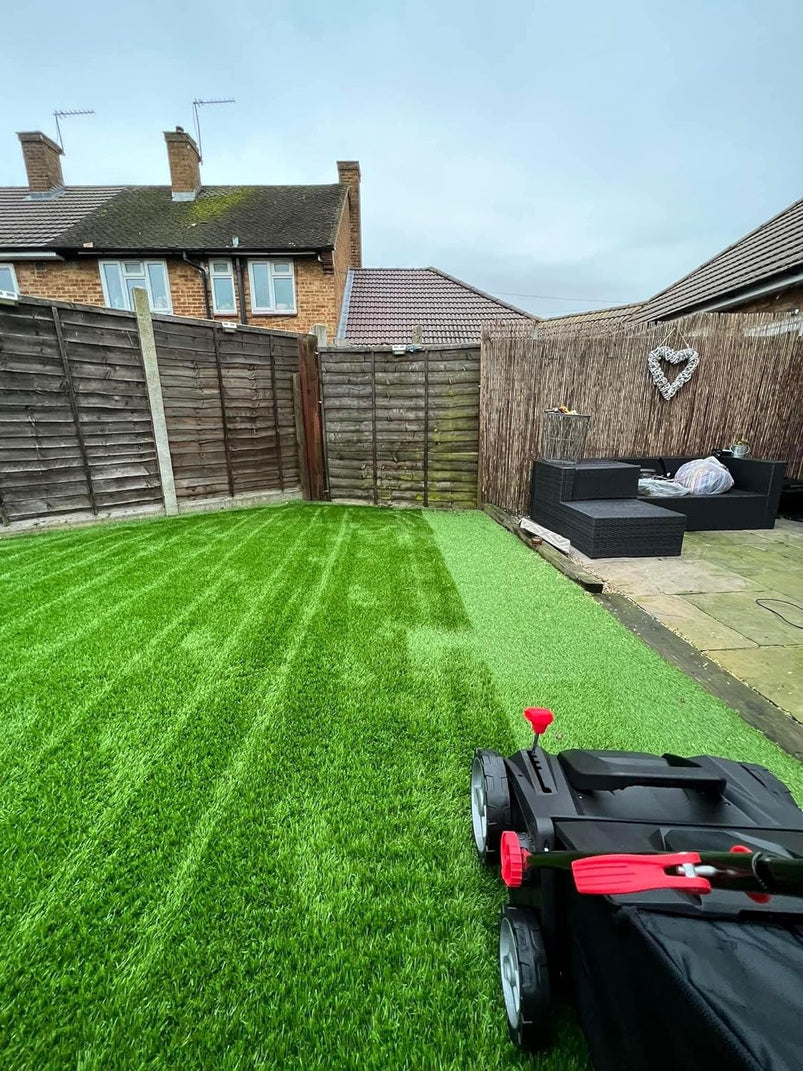 Artificial Turf Broom Yard Power Brush with Collection Box Sweepy Box