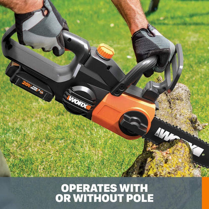 20V GT Revolution 12" 4.0Ah Cordless String Trimmer and Turbine Leaf Blower Power Share Combo Kit, WG930.3 Batteries and Charger Included