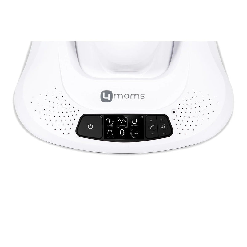 4moms mamaRoo 4 Baby Swing, Bluetooth Baby Rocker with 5 Unique Motions