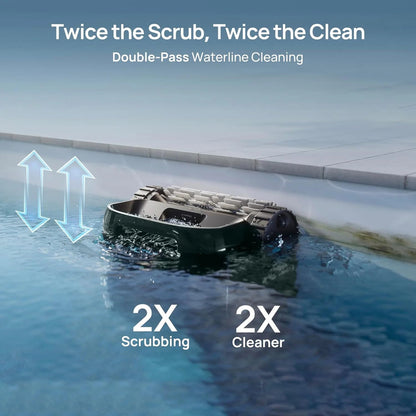 Beatbot Aquasense 2 Pro Cordless Pool Vacuum Robot, Unmatched 5-in-1 Cleaning, Surface Parking, Skims Water Surface with App Control