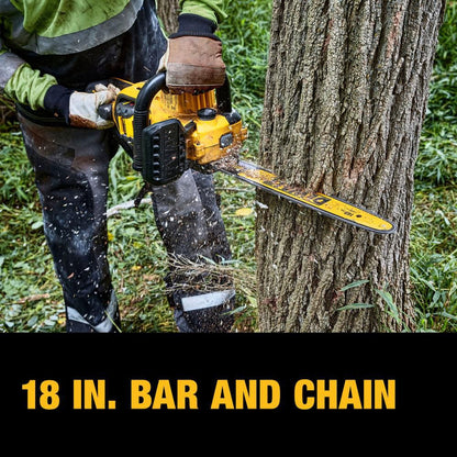 60V MAX Chainsaw 18 in Brushless Cordless Kit DCCS672X1 from