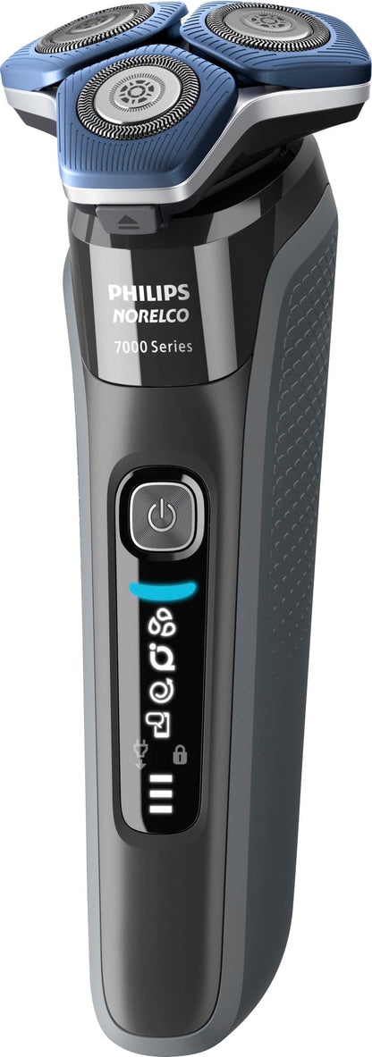Philips Norelco, Shaver 7200, Rechargeable Wet and Dry Electric Shaver with SenseIQ Technology and Pop-up Trimmer, Black, 2025