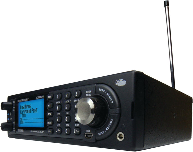 BCD996P2 Digital Mobile Trunktracker V Scanner, 25, 000 Dynamically Allocated Channels, Close Call Rf Capture Technology, 4-Line Alpha Display